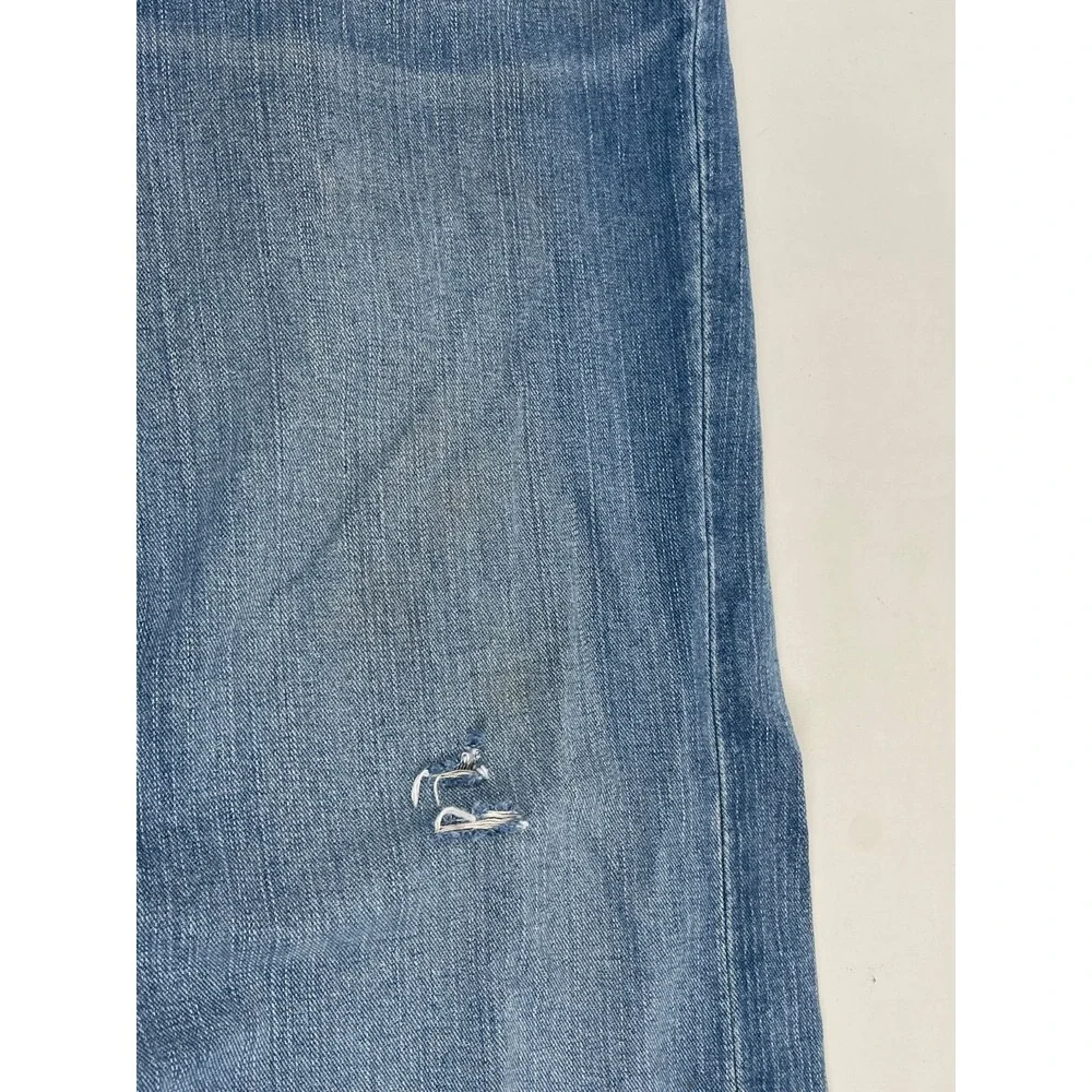 Polo Ralph Lauren Classic Fit 867 Straight Blue‎ Jeans 46B Xx30 Distressed